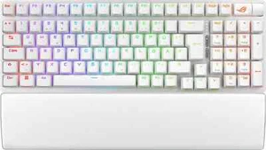 ASUS ROG Strix Scope II 96 , Gaming-Tastatur weiß, DE-Layout, ROG NX Snow - Bild 1 von 1