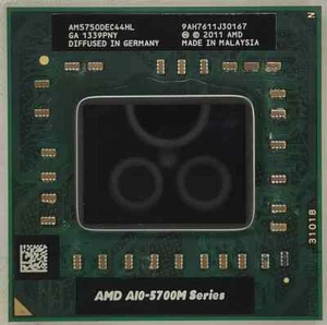 AMD A10-5750M CPU A10-Series Quad-Core 2.5GHz 4M Socket FS1 Processor - Picture 1 of 3