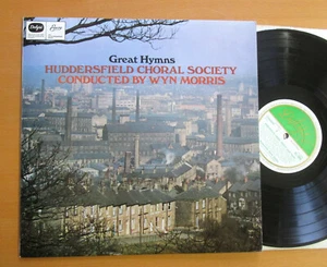 DS 3208 Great Hymns Huddersfield Choral Society Wyn Morris 1970 Delyse Stereo LP - Picture 1 of 5