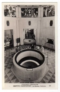 GRIFFITH OBSERVATORY LOS ANGELES CALIFORNIA 5 RPPC POSTKARTEN 1940er - Bild 1 von 6