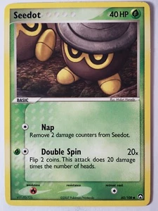 Seedot 60/108 LP - EX Power Keepers Pokemon Card - Midori Harada Art - Picture 1 of 2