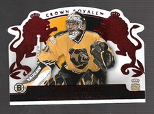 2002-03 CROWN ROYALE RED PARALLEL # 8 STEVE SHIELDS, BOSTON BRUINS !! H33B