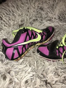 Nike Women's Track Sprint Running Spike Shoes Zoom Rival S 6 Purple - Size 5.5 - Picture 1 of 8