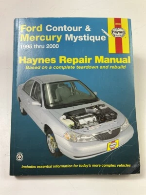 Haynes 36006 维修手册 适用于 1995 - 2000 年福特 Contour & Mercury Mystique — 第 1/4 张图片
