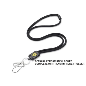 LANYARD Scuderia Ferrari Schwarz NeckStrap KeyClip Passinhaber Formel 1 F1 DE - Bild 1 von 6