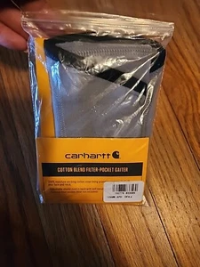 New~ Carhartt Filter Pocket Gaiter ~ Gray~ One Size - Picture 1 of 2