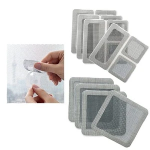 Window Screen Repair Kit Tape Patch, Grey 3.5 inches X3.5 inches 8pcs(16patch... - Picture 1 of 5