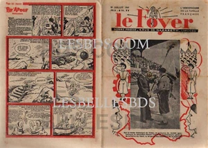 LE FOYER N° 3338 27/07/1941 PAT APOUF / JOE TYPHON by GERVY - Bild 1 von 2