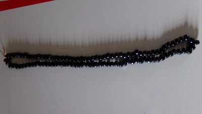 GLASS CROW BEADS 9 mm 100 PER STRAND  10 COLORS TO CHOOSE FROM Save Buy In Bulk  - Image 1 of 4