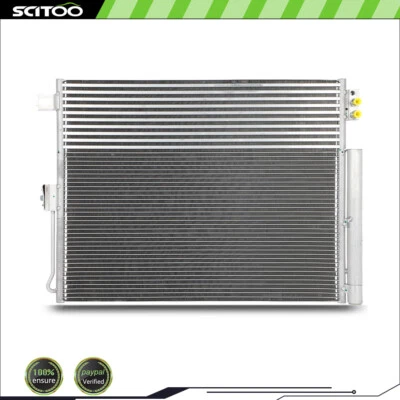A/C Condenser For 2010-2021 Jeep Grand Cherokee Fits 2011 12-2022 Dodge Durango - Image 1 of 4