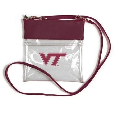 Virginia Tech Hokies NCAA Clear Gameday Crossbody Purse Cover