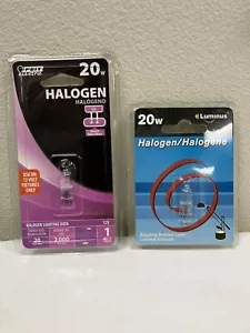 (2) NEW 20W 12V Bulb - T3 / G4 Base - BPQ20T3 P-16420 - Feit Electric & Luminus - Picture 1 of 5