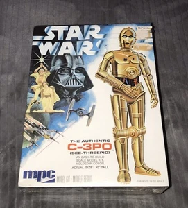 1977 Star Wars C-3PO, MPC The Authentic C3PO Model Kit. - Bild 1 von 6