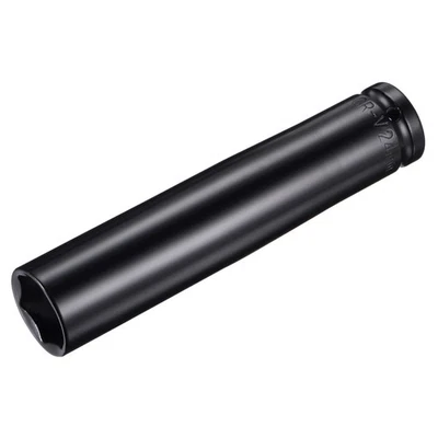 1/2" Drive x 24mm Deep Impact Socket, CR-V Steel 6" Length, 6-Point Metric Sizes - image 1 of 4