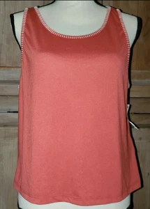 Camiseta sin mangas Jenni Intimate Plus roja cayena talla 2X nueva con etiquetas *S24 - Imagen 1 de 3
