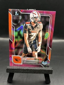 2025 Bowman University Chrome - Trent Walker #54 Pink Lava Refractor (1st) OSU - Bild 1 von 2