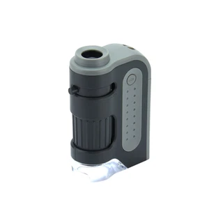 MicroBrite Plus 60 120x Pocket Microscope LED Lighted Zoom Carson MM-300 - Picture 1 of 8