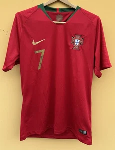 Maglia Nike Ronaldo Rossa Portogallo 2018-19 Taglia M - Foto 1 di 13