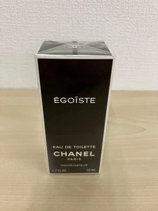 Chanel Egoiste Eau de Toilette 1.7 fl oz 50ml Spray Rare Sealed w/BOX Japan - Picture 1 of 6