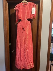 NWT Sundress Anja Long dress In Grenadine (M) Cut Outs On The Waist - Picture 1 of 11
