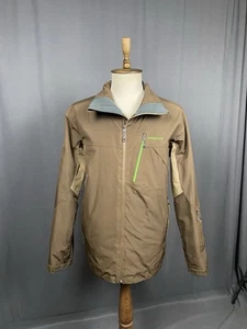 Patagonia Gore-Tex Men's Brown Insulated Ski Jacket Size L - Picture 1 of 16