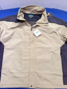 Tri-Mountain Sz 5 XL Men’s Nylon Hooded Jacket Zip Front NWT - Picture 1 of 13