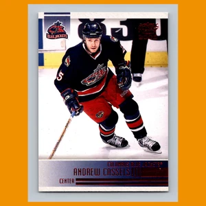 Andrew Cassels #73 2004-05 Pacific Red Columbus Blue Jackets Hockey Card NHL - Picture 1 of 3