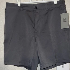 PGA Tour Pro Mens Golf Shorts 32 Gray Comfort Moisture Wicking Stretch - Picture 1 of 9