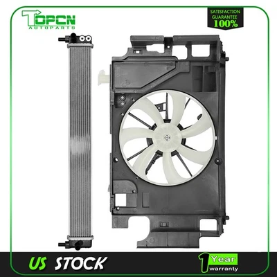 Radiator and Cooling Fan Assembly For 2012-2015 Toyota Prius C 10 Toyota Prius - Image 1 of 4