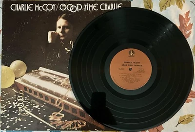 Charlie McCoy Good Time Charlie Vintage Vinyl LP Record Album From 1973 - Image 1 of 2