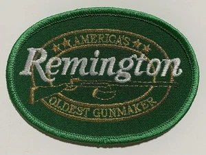 Parche Remington Vintage America’s Oldest Gunmaker Caza Publicidad Peters - Imagen 1 de 2