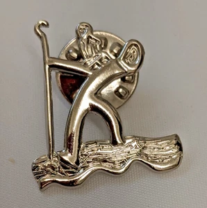 Moses / Good Shepherd / St.Christopher's Lapel Pins – Silver Tone – Job Lot x 36 - Picture 1 of 5