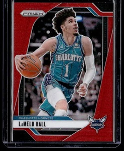 LaMelo Ball 2024-25 Panini Prizm Prizms Red /299 #30 Charlotte Hornets - Picture 1 of 2