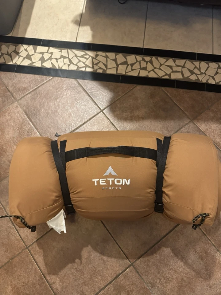 TETON Sports Adventurer 露营垫;汽车露营睡垫棕色,75X24X2 — 第 1/4 张图片