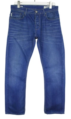 JACK & JONES Rick / Comfort Fit Jeans Men's W32/L32 Buttoned Whiskers Faded - Image 1 of 4