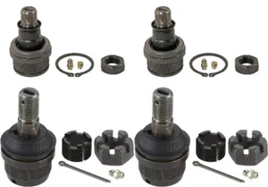 Moog Front Upper & Lower Ball Joints Greaseable For 1972-1975 Jeep CJ6 4WD - Picture 1 of 4