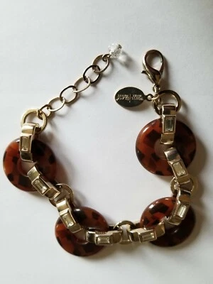 PULSERA DE ESLABONES TORTUGA DORADO CASA BLANCA MERCADO NEGRO Foto 1 de 4