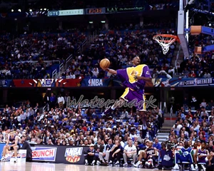 NBA 2012 Kobe Bryant LA Lakers Slam Dunk Contest Color 8 X 10 Photo Picture - Picture 1 of 1