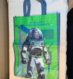 Buzz Lightyear Reusable XL Disney Tote Bag “BUZZ LIGHTYEAR” 13.5In X 19In X 8In - Picture 1 of 5