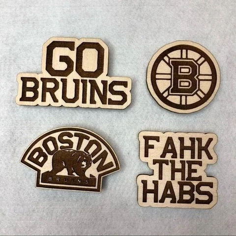 Boston Bruins 4 Pack Magnets Cover