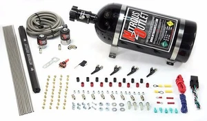 Nitrous Outlet 4 Cylinder 2 Solenoid Direct Port System With Distribution Blocks - Bild 1 von 1