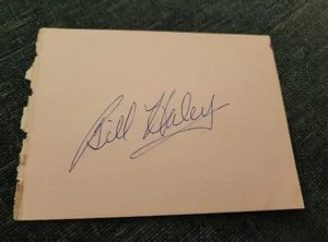 Página de álbum firmada por Bill Haley - Imagen 1 de 1