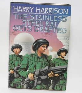 THE STAINLESS STEEL RAT GETS DRAFTED BY Harry Harrison - Bantam SBCE 1987  HC/DJ - Imagen 1 de 5