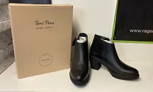 Toni Pons Jude-Pos Women's Ankle Boots Size 6 (EU36) - Black - Picture 1 of 10