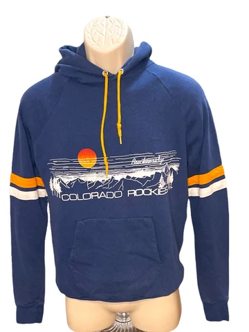 Colorado Rockies Hoodie Sport Vintage Medium Cover
