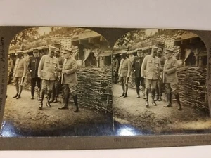 Keystone View Co. President Poincare And Marshall Joffre On The Somme Front - Picture 1 of 3