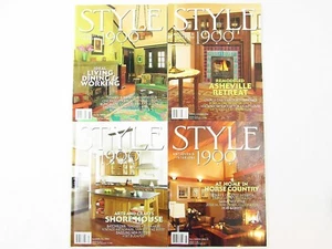 Style 1900 Magazine Full/Complete Year 2006 (4 Issues) Volume 19 #'s 1 2 3 4 - Picture 1 of 15