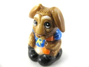 The Franklin Mint Alphabet R THIMBLE Rabbit Bunny 1985 Vintage Collectable - Picture 1 of 6
