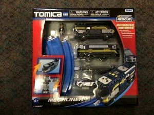 Tomica Tomy Trains 70657 Mechliner SWAT POLICE Train Set New in Box! - Picture 1 of 6