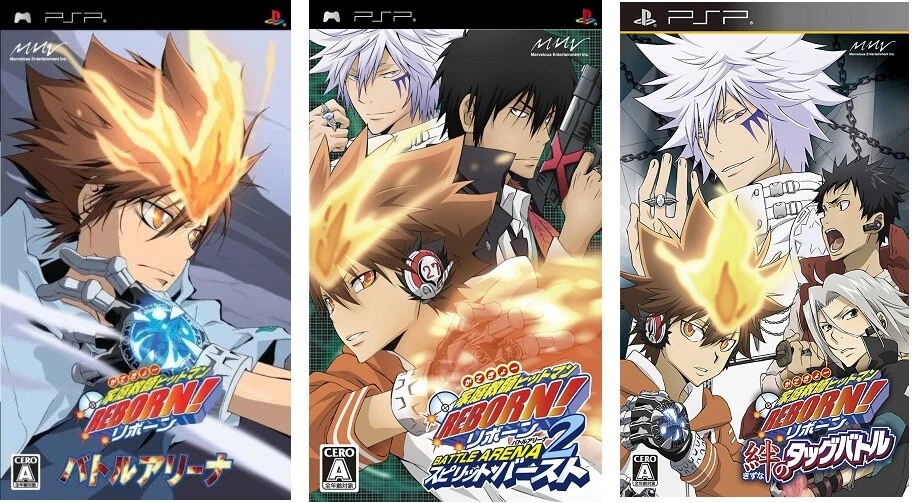 PSP Katekyoo Hitman Reborn 3 game set Japan PlayStation Portable - Image 1 of 1